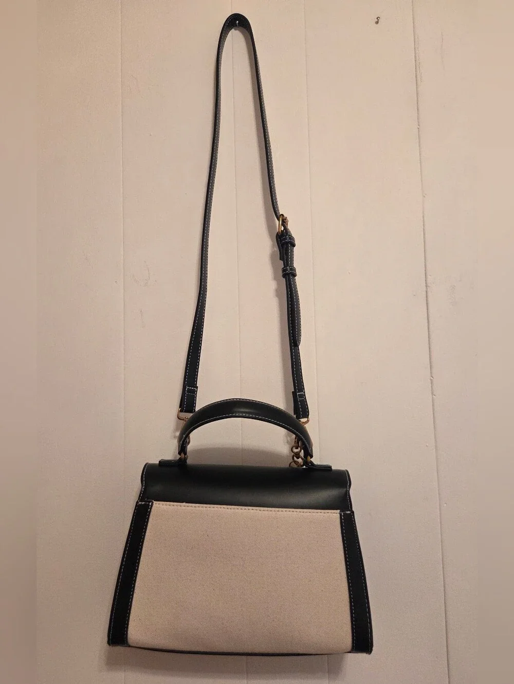 NWT Steve Madden Top-Handle Satchel with Crossbody Strap Hang Tag Charms